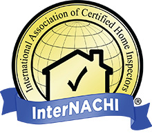Professional home inspector certfied by the International Association of Certified Home Inspectors (InterNACHI).